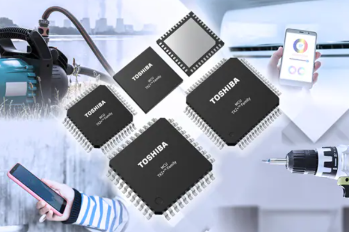 Toshiba Starts Mass Production of Compact Microcontrollers with Arm Cortex-M4 Core for Single-Motor Control Applications