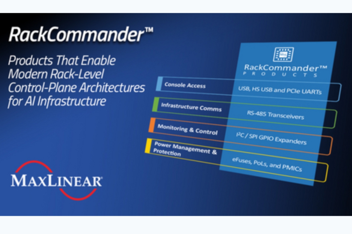 MaxLinear RackCommander portfolio launched for rack-scale AI infrastructure management