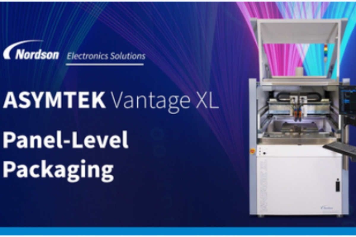 Nordson ASYMTEK Vantage XL fluid dispensing system for panel-level packaging