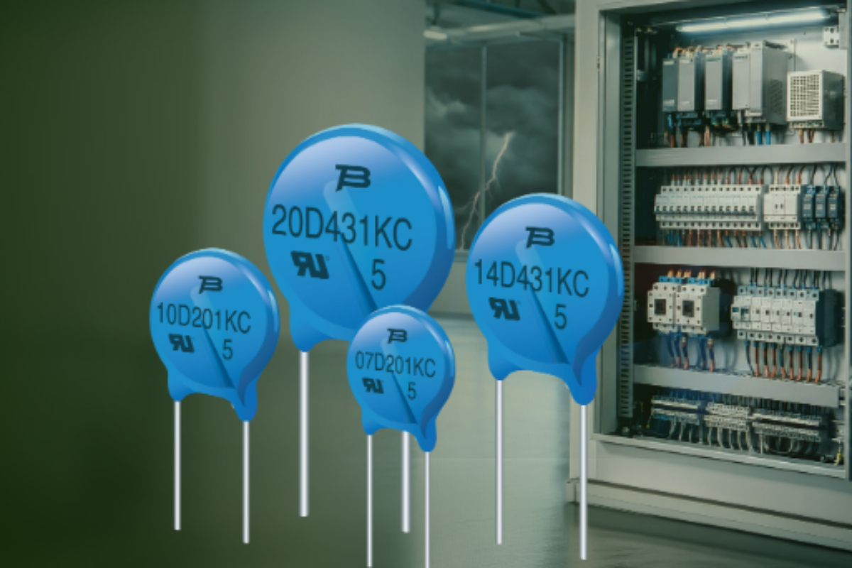 Bourns MOV-07DxxxKC to MOV-20DxxxKC series varistors for surge protection