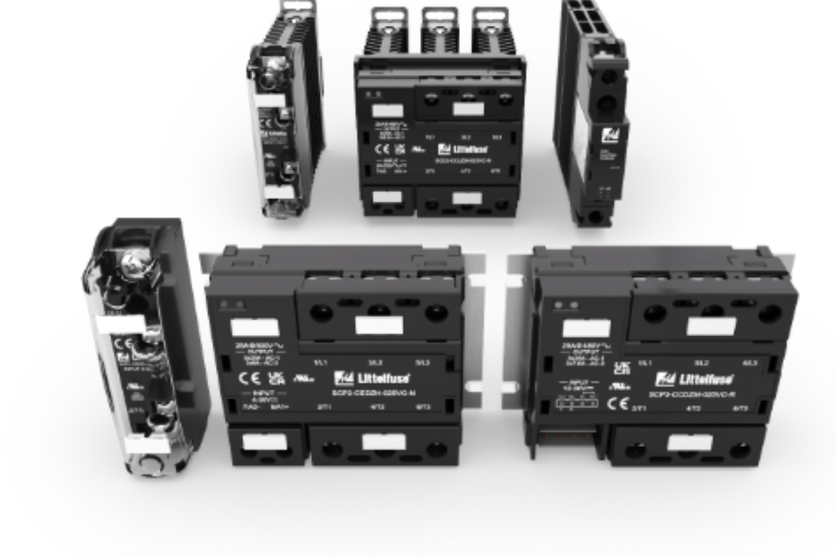 Littelfuse SCD and SCP Series solid-state contactors enhance heating and motor control