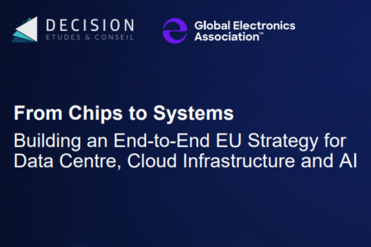 Global Electronics Association report reveals EU data centre and AI infrastructure manufacturing gap