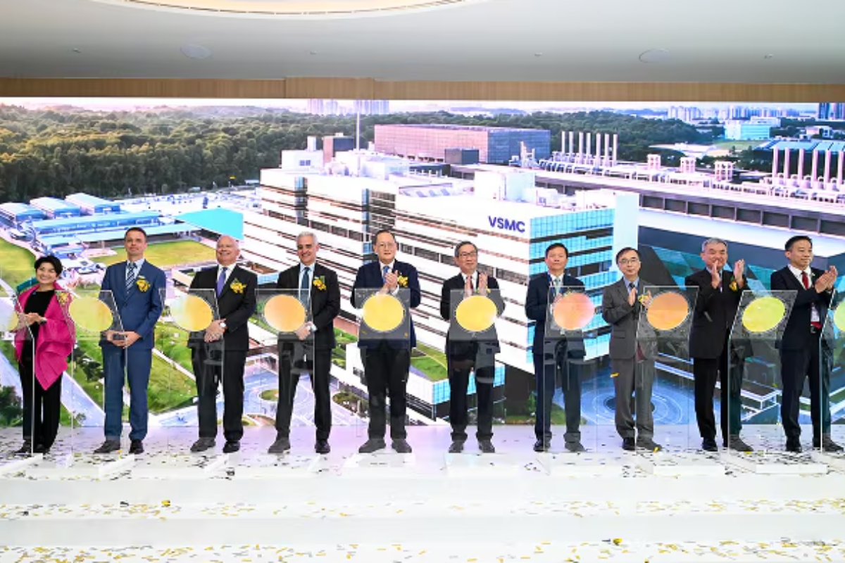 VSMC Opens First 300mm Fab in Singapore; Capacity Set for 44,000 Wafers Monthly by 2029