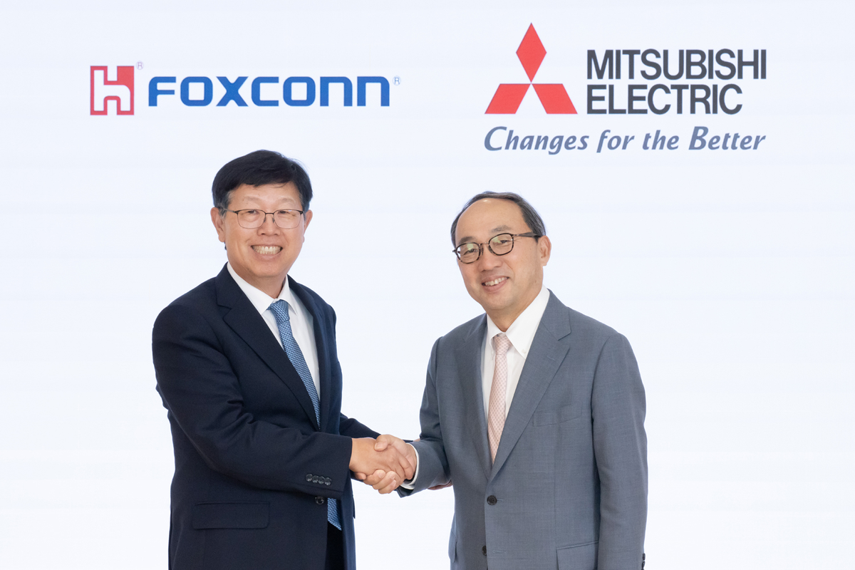 Hon Hai Precision Industry (Foxconn) and Mitsubishi Electric Reach Final Agreement on Automotive Equipment Alliance