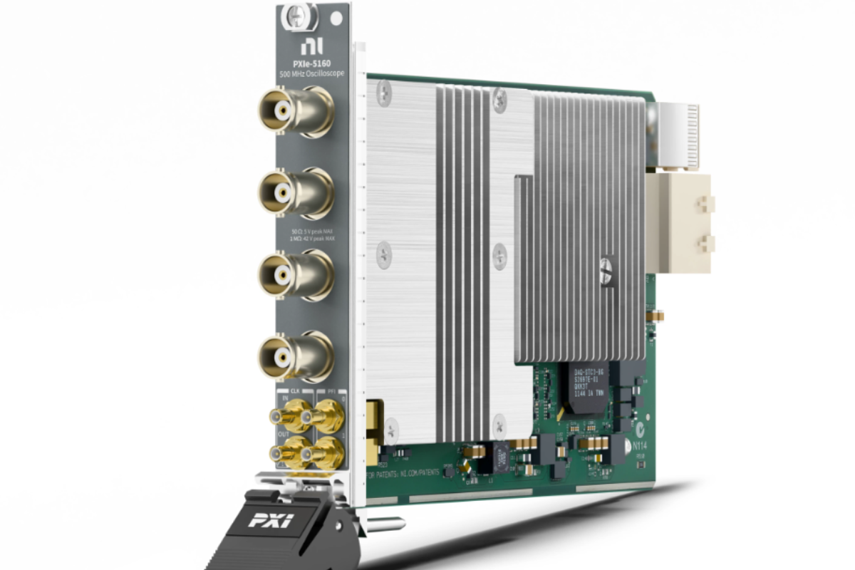 Emerson Adds Cost-Effective NI PXIe-4086 DMM, PXIe-5160/5162 Oscilloscopes