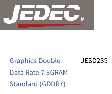 JEDEC Publishes GDDR7 Graphics Memory Standard