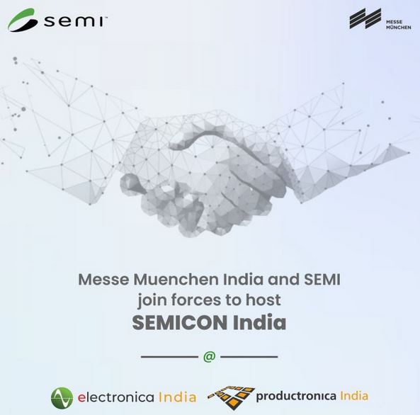 SEMICON India co-locate with electronica India and productronica India