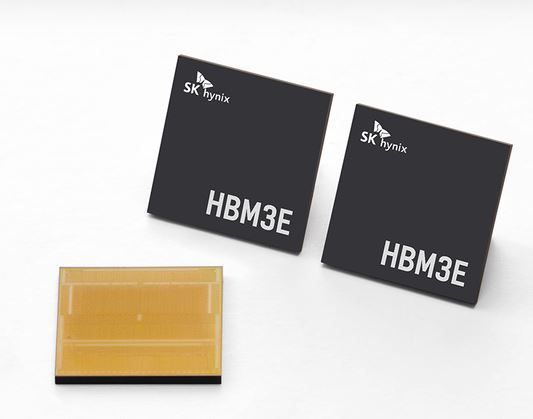 SK Hynix announces volume production of HBM3E DRAM for AI