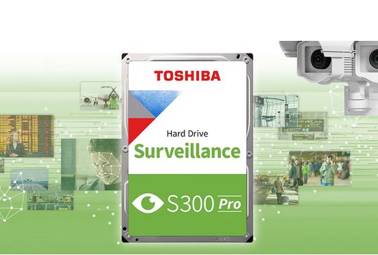 Toshiba launches 10TB S300 HDDs for the surveillance storage market
